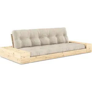 Produkt Béžová rozkládací pohovka 244 cm Base – Karup Design