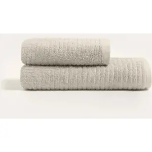 Produkt Béžové bavlněné ručníky a osušky v sadě 2 ks - Foutastic