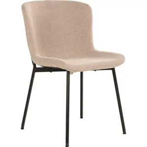 Produkt Béžové jídelní židle v sadě 2 ks Maceda – House Nordic
