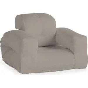 Produkt Béžové rozkládací křeslo vhodné do exteriéru Karup Design Design OUT™ Hippo Beige