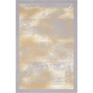 Béžovo-šedý vlněný koberec 100x180 cm Stratus – Agnella