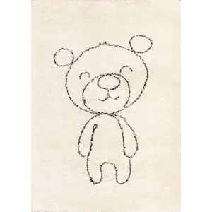 Produkt Béžový antialergenní dětský koberec 170x120 cm Teddy Bear - Yellow Tipi
