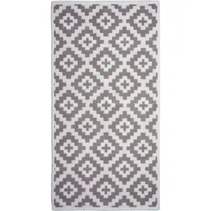 Produkt Béžový bavlněný koberec Vitaus Art, 80 x 150 cm