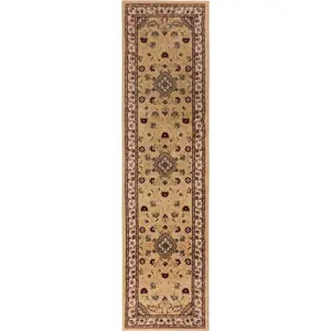 Béžový běhoun 60x230 cm Sherborne – Flair Rugs