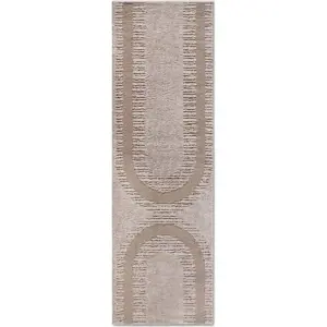 Béžový běhoun 80x240 cm Bartoux Beige – Elle Decoration