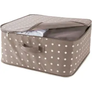 Produkt Béžový box na uložení oblečení Compactor Dots, 46 x 20,5 cm