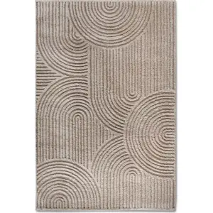 Béžový koberec 120x170 cm Chappe Beige – Elle Decoration