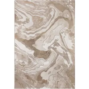 Béžový koberec 120x170 cm Marbled – Flair Rugs