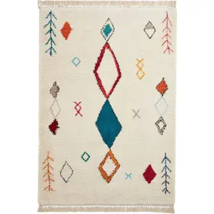 Béžový koberec 170x120 cm Boho - Think Rugs