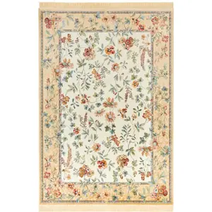 Produkt Béžový koberec z viskózy 135x195 cm Oriental – Nouristan