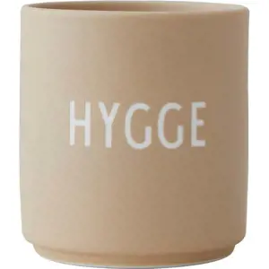 Béžový porcelánový hrnek 300 ml Hygge – Design Letters