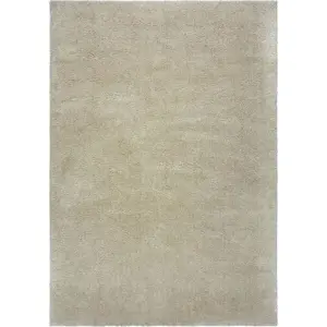 Béžový pratelný koberec z recyklovaných vláken 120x170 cm Fluffy – Flair Rugs