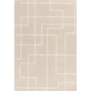 Béžový ručně tkaný vlněný koberec 160x230 cm Ada – Asiatic Carpets