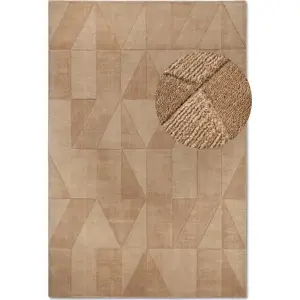 Béžový ručně tkaný vlněný koberec 190x280 cm Ursule – Villeroy&Boch