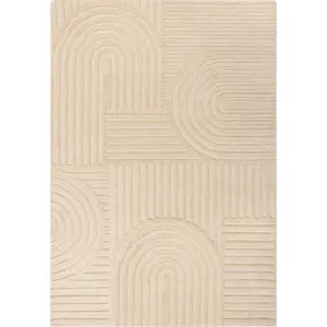 Produkt Béžový vlněný koberec 200x290 cm Zen Garden – Flair Rugs