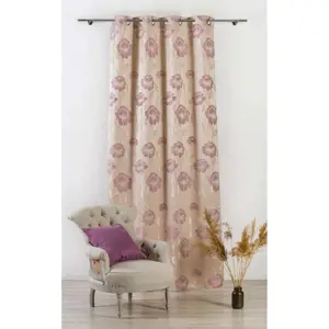 Béžový závěs 140x245 cm Izolde – Mendola Fabrics