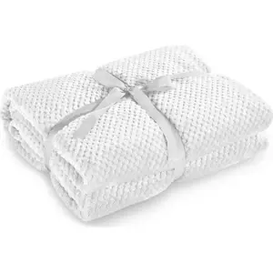 Produkt Bílá deka z mikrovlákna DecoKing Henry, 170 x 210 cm