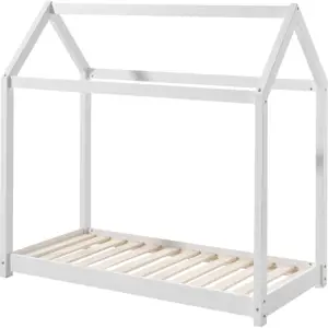 Produkt Bílá dětská domečková postel Vipack Cabane, 70 x 140 cm