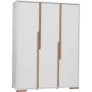 Produkt Bílá dětská šatní skříň Pinio Snap, 145 x 195 cm