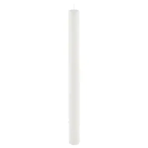 Produkt Bílá dlouhá svíčka Ego Dekor Cylinder Pure, doba hoření 53 h