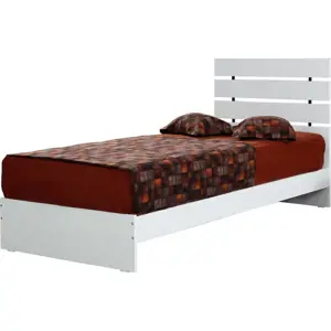 Produkt Bílá jednolůžková postel 120x200 cm Fuga – Kalune Design