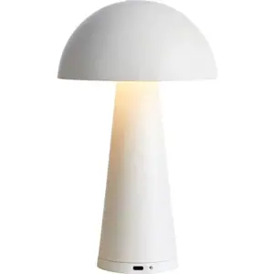 Bílá LED stolní lampa (výška 26,5 cm) Fungi – Markslöjd