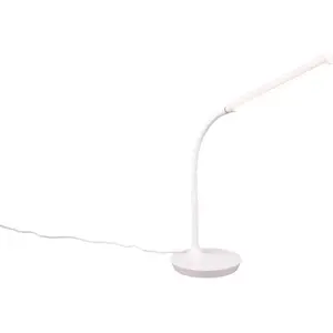 Bílá LED stolní lampa (výška 38 cm) Toro – Trio