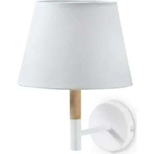 Produkt Bílá nástěnná lampa Kave Home Moskov