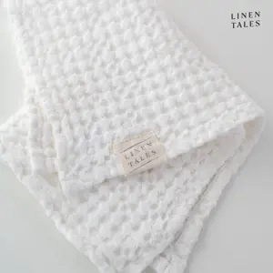 Produkt Bílá osuška 100x140 cm Honeycomb – Linen Tales