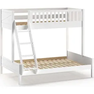 Produkt Bílá patrová dětská postel 140x200/90x200 cm Scott - Vipack