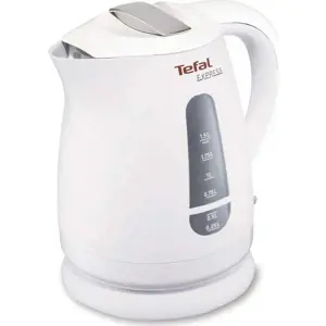 Produkt Bílá plastová rychlovarná konvice 1,5 l KO299830 – Tefal