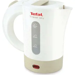 Bílá rychlovarná konvice 500 ml Travel'City KO120130 – Tefal