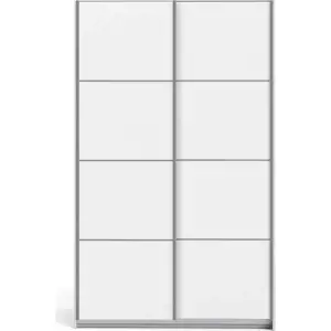 Produkt Bílá šatní skříň s posuvnými dveřmi 122x202 cm Verona - Tvilum