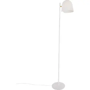 Bílá stojací lampa SULION Paris, výška 150 cm