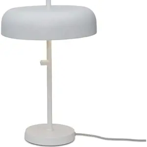 Produkt Bílá stolní lampa s kovovým stínidlem (výška 45 cm) Porto L – it's about RoMi