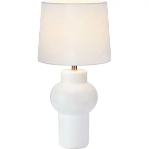 Bílá stolní lampa Shape - Markslöjd