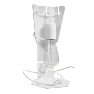 Produkt Bílá stolní lampa (výška 31 cm) Viking – Nice Lamps