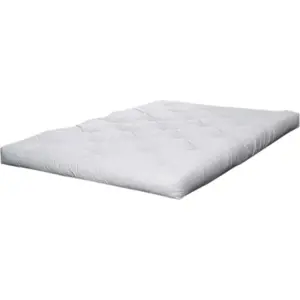 Produkt Bílá středně tvrdá futonová matrace 140x200 cm Comfort Natural – Karup Design