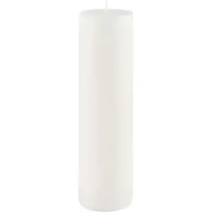 Produkt Bílá svíčka Ego Dekor Cylinder Pure, doba hoření 75 h
