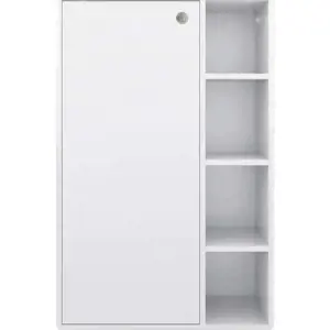 Bílá vysoká závěsná koupelnová skříňka 66x100 cm Color Bath – Tom Tailor