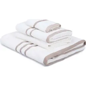 Produkt Bílé bavlněné ručníky a osušky v sadě 4 ks Linda – Foutastic