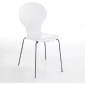 Produkt Bílé jídelní židle v sadě 2 ks Baldi - Tomasucci