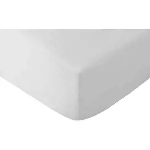 Bílé napínací prostěradlo 150x200 cm So Soft Easy Iron – Catherine Lansfield