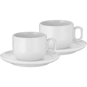 Bílé porcelánové šálky v sadě 2 ks na cappuccino 160 ml Barista – WMF