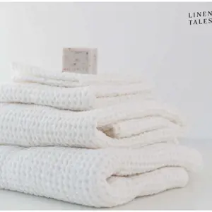 Produkt Bílé ručníky a osušky v sadě 3 ks Honeycomb – Linen Tales