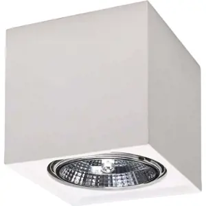 Produkt Bílé stropní svítidlo 14x14 cm Duozone – Nice Lamps