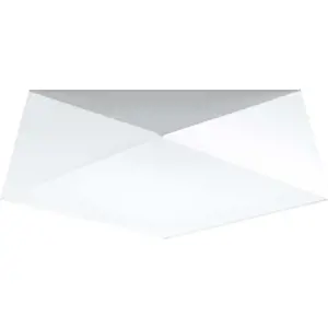 Bílé stropní svítidlo 45x45 cm Koma – Nice Lamps