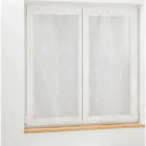 Produkt Bílé voálové záclony v sadě 2 ks 60x90 cm Galactee – douceur d'intérieur