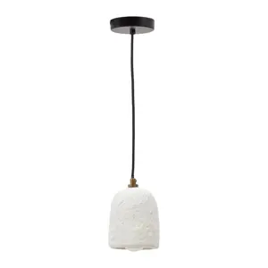 Produkt Bílé závěsné svítidlo ø 11,5 cm Ullaro – Kave Home