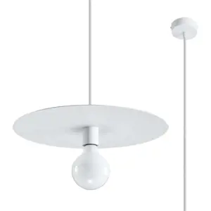 Produkt Bílé závěsné svítidlo ø 40 cm Livago – Nice Lamps